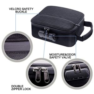 Buy cheap Customized Scent Proof Bags Reusable With Double Zipper Combo Lock from wholesalers