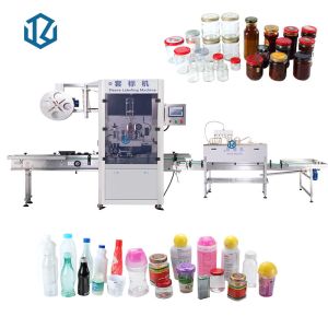 Buy cheap Water Drinks Bottle Shrink Sleeve Labeling Equipment With Steamer from wholesalers
