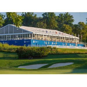 Buy cheap Large Pvc-Coated Aluminum Curve Roof Sporting Event Tents For Racing / Basketball / Badminton / Tennis Ball from wholesalers