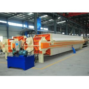 Buy cheap Top Grade Wastewater Filter Press , Automatic Filter Apparatus 30mm Cake Thickness from wholesalers