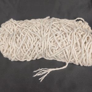 NE1.5/6 White Regenerated Cotton Yarn For Making Mop With High Water Absorption