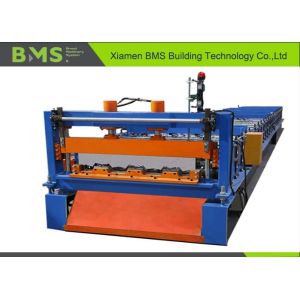 Buy cheap 18.5KW Steel Floor Decking Roll Forming Machine 12-15m/min YX51-915 from wholesalers
