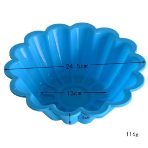Buy cheap Dishwasher Safe Flower Shape Silicone Cake Baking Moulds from wholesalers
