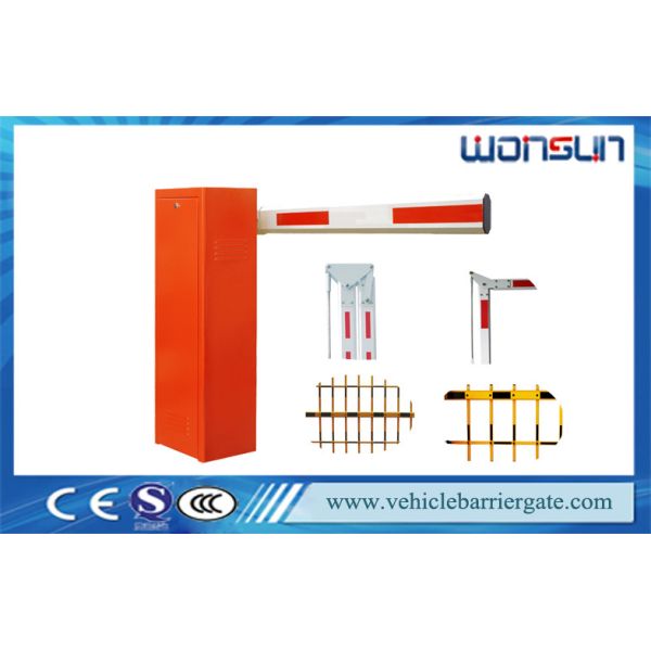 Highway Cold Roll Plate Toll Barrier Gate With Long Range RFID Reader System
