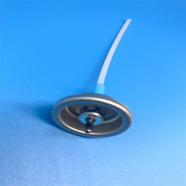 Quality Metallic Silver Aluminum Aerosol Valve Button Actuator Free Samples for sale