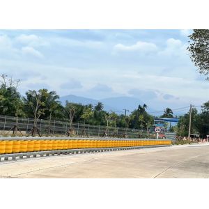 Buy cheap Traffic Plastic Pliable Safety Roller Barrier Highway Safety Guardrail from wholesalers