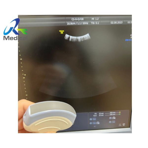 GE C1-5-D Convex Array Ultrasound Probe Transducer Maintenance Change Crystal