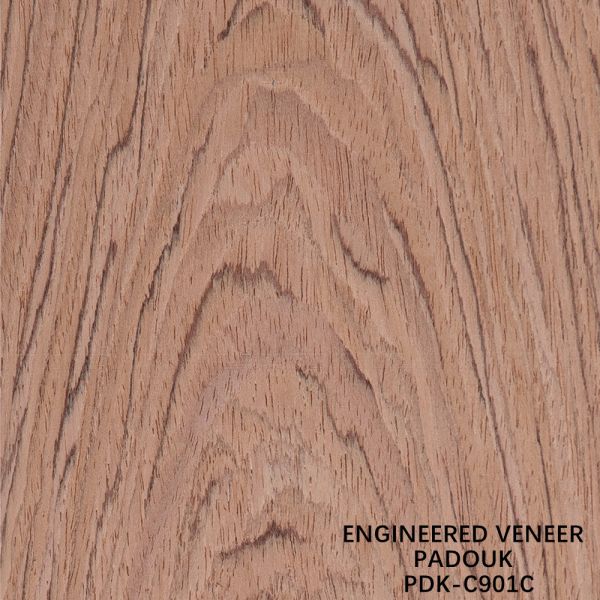 Buy cheap Reconstituted Wood Veneer Rose Wood Crown Cut Red Color Length 2200-3100mm For For Interior Doors China Factory PDK-199C / 901C from wholesalers