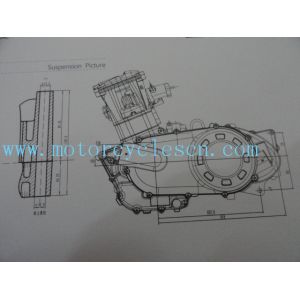 Buy cheap CVT300CC Special type Motorcycle Engines from wholesalers