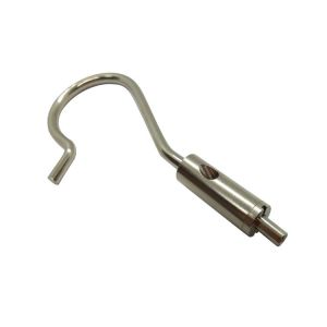 Buy cheap Custom Lighting Accessories Component Nickel Plating Lock Cable Gripper With Hook from wholesalers
