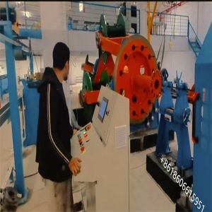Cradle Type Cable Stranding Machine 1250/1+1+3 Planetary Cage Type Cabling