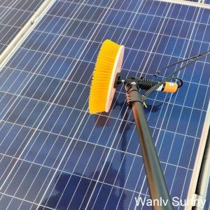 Buy cheap High Altitude Solar Panel Cleaner with 5.5 M Handle and Nylon Yarn Control Artificial from wholesalers