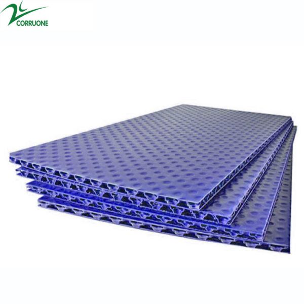 Quality 3mm-11mm PP Plastic Honeycomb Board Purple 4x8 Honeycomb Panels for sale