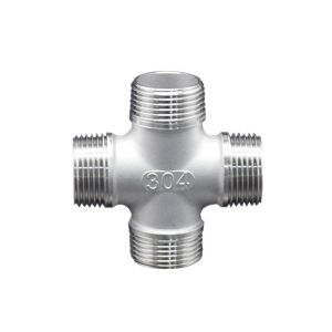 Buy cheap 304 316 Female BSP/NPT 3-Way Y Type Equal Tee Stainless Steel Pipe Fitting with Casting and Customized Support OEM Durable from wholesalers