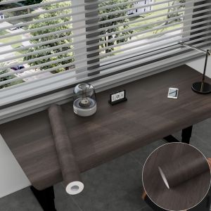 Buy cheap Moisture-Proof Wood Grain Wallpaper Self-Adhesive PVC Roll from wholesalers