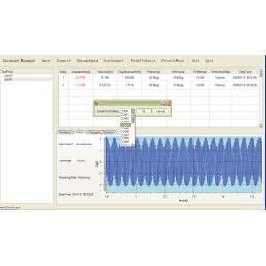 Buy cheap Real-Time Spectral Chart Vibration Meter Vibration Analysis Meter Handheld Vibration Analyzer from wholesalers
