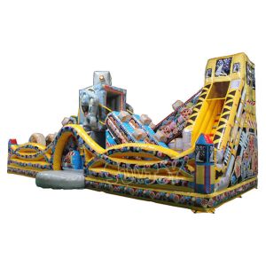 Buy cheap Customized Size Lanao Inflatable Robot Amusement Park from wholesalers