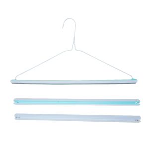 Buy cheap Slip Resistant White Trouser Hangers Guard , Metal Mens Trouser Hangers from wholesalers