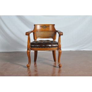 Buy cheap Restaurant Leather Pad Stackable Wood Dining Chairs Handmade Customized Design from wholesalers