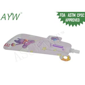 Buy cheap Easy Carry Liquid Spout Pouch With Canton Design , Stand Up Spout Pouch For Honey Lotion from wholesalers