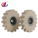 φ65*φ8*14mm Rubber Pressure Roller Wheels For NANXING Edge Banding Machine