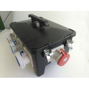 Buy cheap Hard PE Electrical Distribution Box Heavy Duty Molded Rubber Enclosure from wholesalers