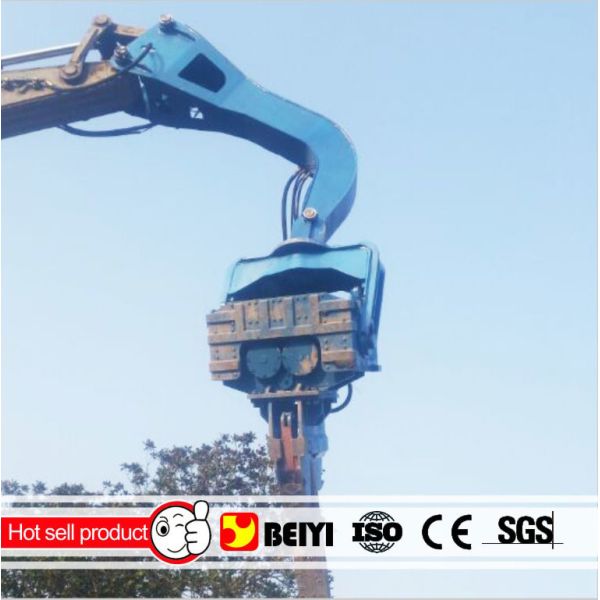 Quality Construction equipment excavator mounted pile machine hydraulic vibro hammer for sale