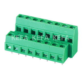 Buy cheap KEFA terminal blocks, terminal block screw type, 127B-5.0 5.08 pcb connector wire connecting machine and power use from wholesalers