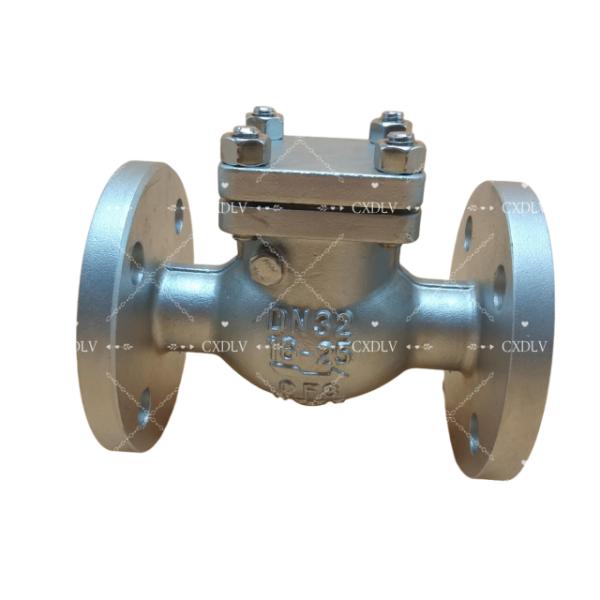 Buy cheap Flange End Connection Stainless Steel Check Valve 150LB Pressure for Chemical Processing Plants from wholesalers