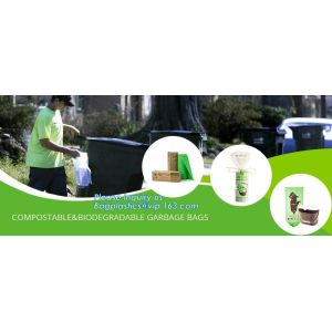 Buy cheap compostable garbage plastic bag on roll, Premium quality compostable disposable plastic bag for pet poop from wholesalers