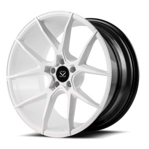 Buy cheap 21 Inch Hyper Silver 1-Piece Forged Wheels With 5x130 Made of 6061-T6 Aluminum Alloy For Porsche 991 For 991 Porsche from wholesalers