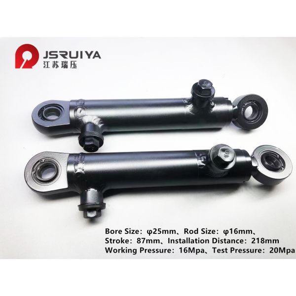 Buy cheap Custom Mini Precision Welded Hydraulic Cylinders with double earrings from wholesalers