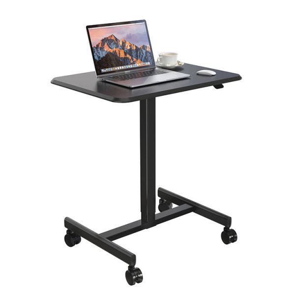 Buy cheap Modern Work Office Desk PANEL Wood Style Height Adjustable Coffee Table with Wheels from wholesalers