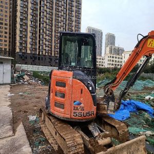 Hitachi in stock Used Hitachi EX55 mini excavator for sale second hand hitachi