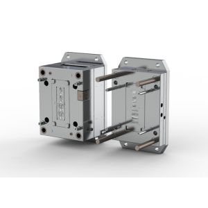 OEM / ODM ： Cold Runner Injection Molding & Transparent Scan Pen Power Key (4+4)