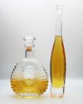 Buy cheap 375ml Ice Wine Glass Bottle Diamond Super Premium Printing Golden from wholesalers
