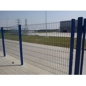 Low Carbon Steel 3d Curve Mesh Fence Security Fence With 1.5mm-3.0mm Thickness
