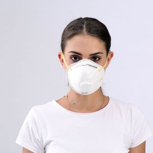 Buy cheap Customized Disposable Dust Mask , FFP1/ FFP2 Cup Mask With Valve from wholesalers