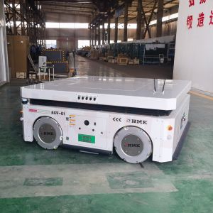 Buy cheap Hybrid Navigation AGV Automated Handling Cart Omnidirectional Mobile Transfer Cart from wholesalers