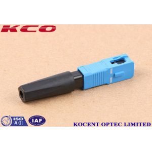 Buy cheap SC UPC Fast Connector for FTTH Applications with No Special Tool Reusable Design and Low Insertion Loss from wholesalers