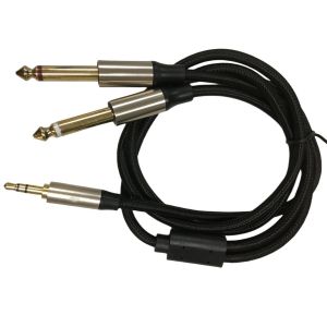 Buy cheap OEM Auto Wiring Harness Assembly Mono 6.5 Jack To Stereo 3.5 Jack Audio Cable from wholesalers