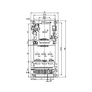 Lift Spare Parts Dot Matrix Display Module For Elevator led dot matrix display