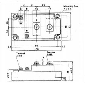 Buy cheap IGBT Power Module 1DI300ZA-100-01 POWER TRANSISTOR MODULE FUJITSU IGBT Power Module from wholesalers