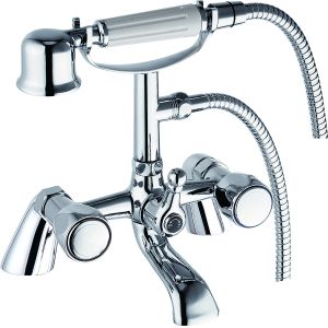 Buy cheap Dual Handle Chrome Bath Shower Mixer With Modern Style T8060N from wholesalers