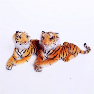 Buy cheap Lifelike 40cm Tiger Plush Doll With Polypropylene Cotton Filling from wholesalers