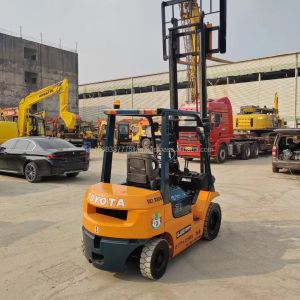 Diesel Engine Forklift TOYOTA 7F30 Used Forklift with 1000MM Fork Length at