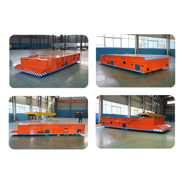 electric Material industrial trailer coils mold and die industrial warehouse use motorized rail transfer carts