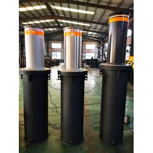 RAL Colors Retractable Automatic Bollards For Driveways Vehicle Access Control