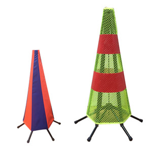 Quality Foldable Iron 1800mm Halfords Traffic Cones for sale