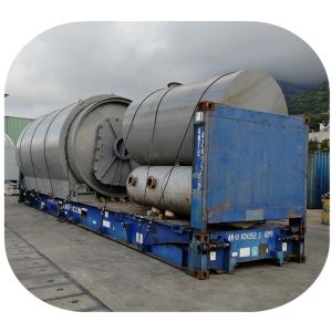 Buy cheap Eco-friendly 30 T Catalyst for Pyrolysis Tire to Oil in 2600mm*6600mm Size from wholesalers